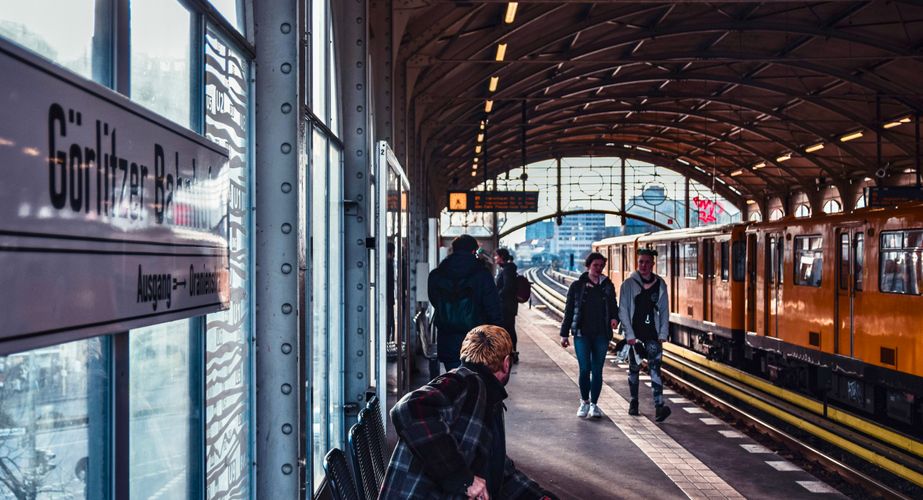 Görlitzer Bahnhof in Berlijn Görlitzer Bahnhof in Berlijn